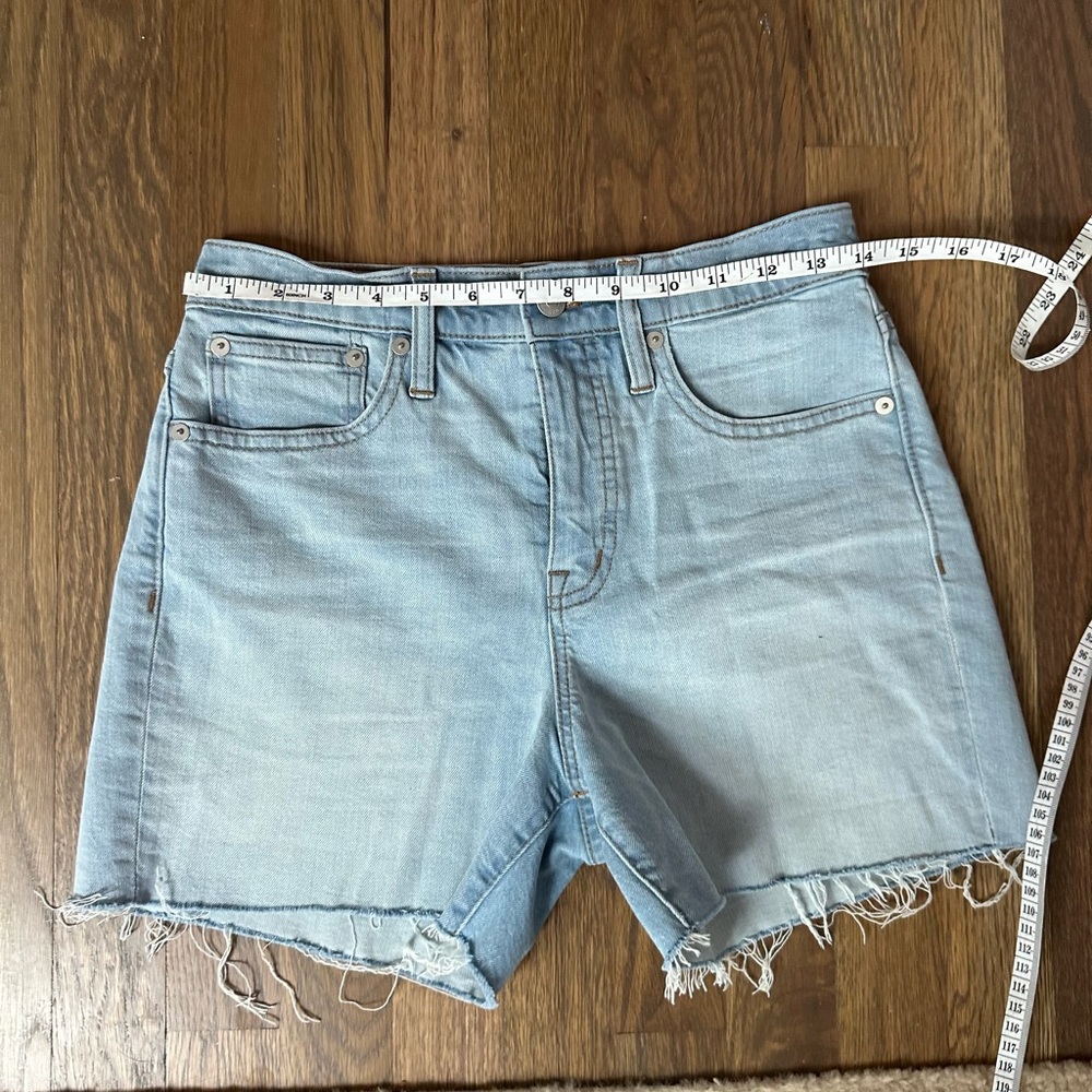 Madewell High-Rise Denim Shorts
